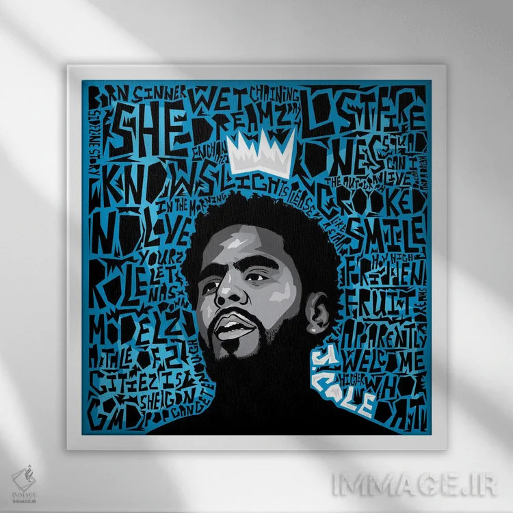 تابلو بهترینهای کول ۱ اثر گراف آتیک (استودیو/برند طراحی) - نمای قابدار سفید