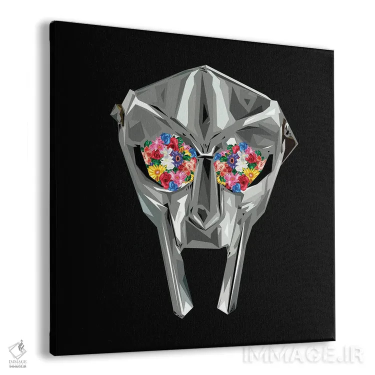 تابلو خداحافظ دوم (اشاره به هنرمند MF Doom) اثر گراف آتیک (استودیو/برند طراحی) - نمای پرسپکتیو محصول