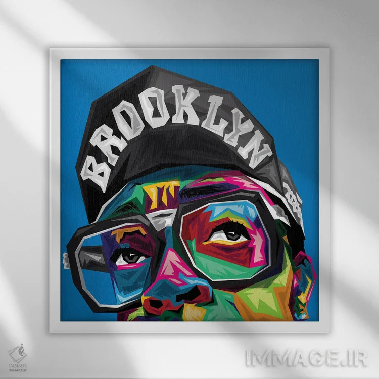 تابلو مارس از بروکلین اثر گراف آتیک (استودیو/برند طراحی) - نمای قابدار سفید