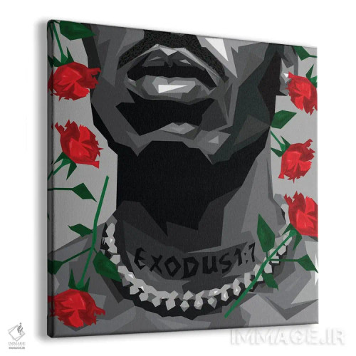 تابلو ایکس اثر گراف آتیک (استودیو/برند طراحی) - نمای پرسپکتیو محصول