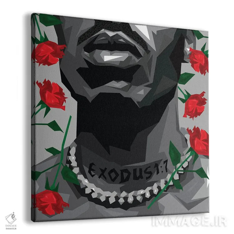 تابلو ایکس اثر گراف آتیک (استودیو/برند طراحی) - نمای پرسپکتیو محصول