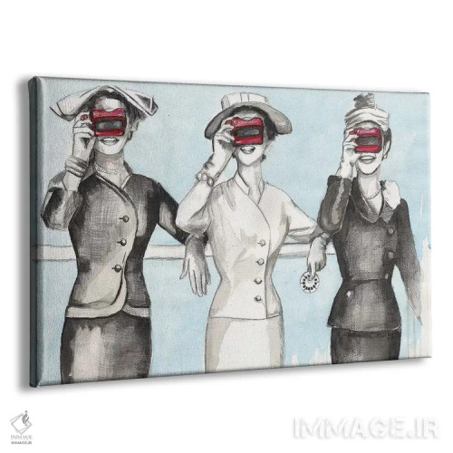 تابلو خودت ببین اثر تارا گامل - نمای پرسپکتیو محصول