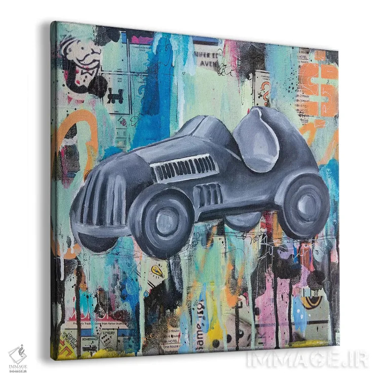 تابلو زندگی اثر تارا گامل - نمای پرسپکتیو محصول