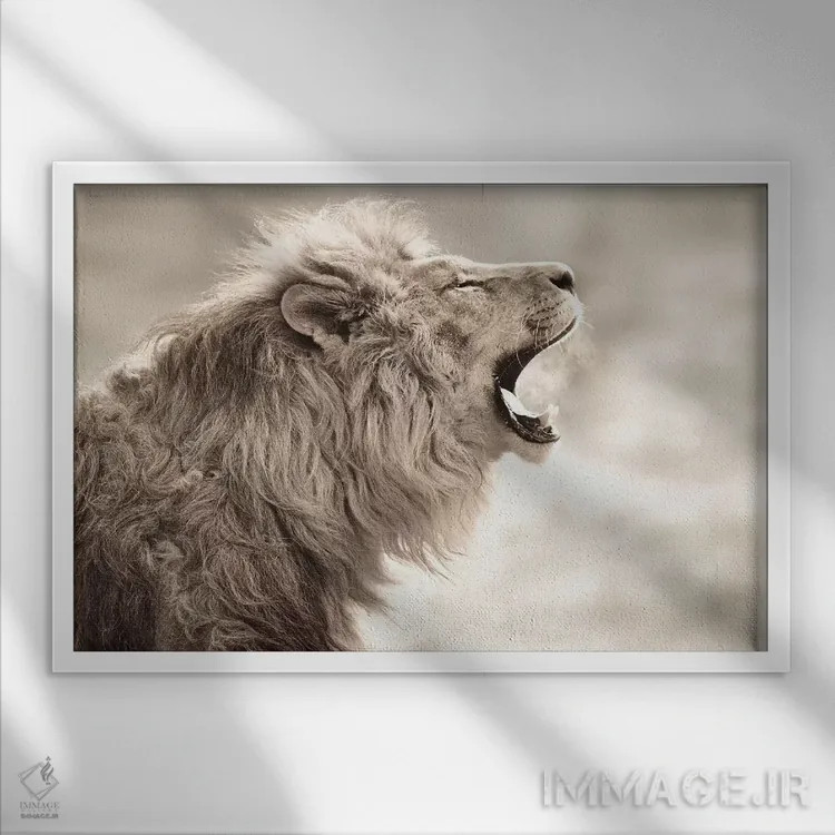 تابلو دود شیر اثر گوران آناستاسوفسکی (عکاس طبیعت مقدونیه) - نمای قابدار سفید