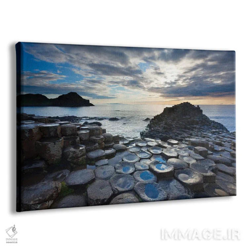 تابلو حوضچههای آبی، جاده جاینت، شهرستان انترم، ایرلند شمالی اثر گارث مککورمک - نمای پرسپکتیو محصول