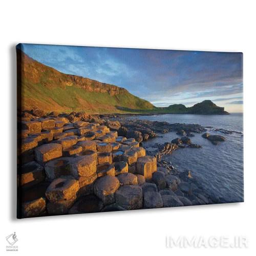 تابلو نور عصرگاهی اول، جاده جاینت، شهرستان انترم، ایرلند شمالی اثر گارث مککورمک - نمای پرسپکتیو محصول