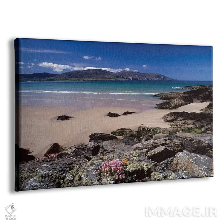 تابلو منظره ساحلی، ساحل ترامور، روسبگ، شهرستان دونگال، استان اولستر، جمهوری ایرلند اثر گارث مککورمک - نمای پرسپکتیو محصول