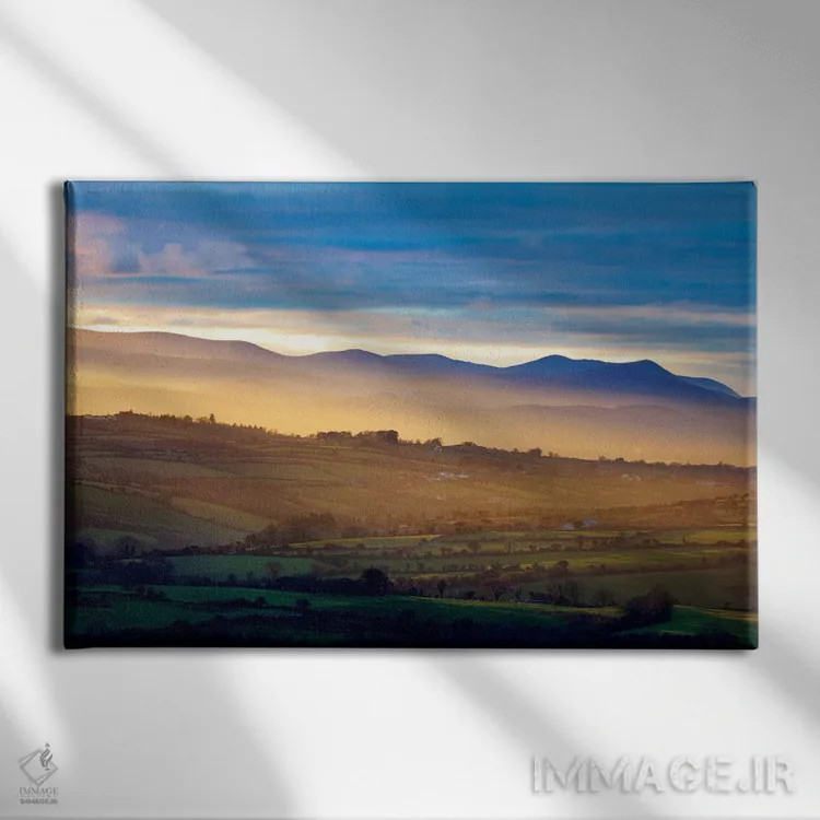 تابلو منظره روستایی اول، نزدیک کیلارنی، شهرستان کری، استان مانستر، جمهوری ایرلند اثر گارث مککورمک - نمای روبهرو روی دیوار