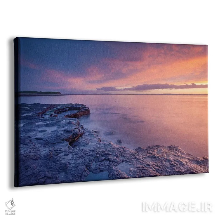 تابلو غروب بالای خلیج کیلالا، شهرستان اسلایگو، ایرلند اثر گارث مککورمک - نمای پرسپکتیو محصول