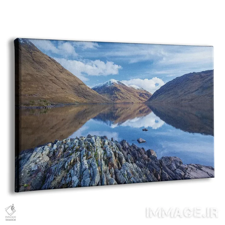 تابلو بازتابهای زمستانی، دولو، شهرستان مایو، ایرلند اثر گارث مککورمک - نمای پرسپکتیو محصول