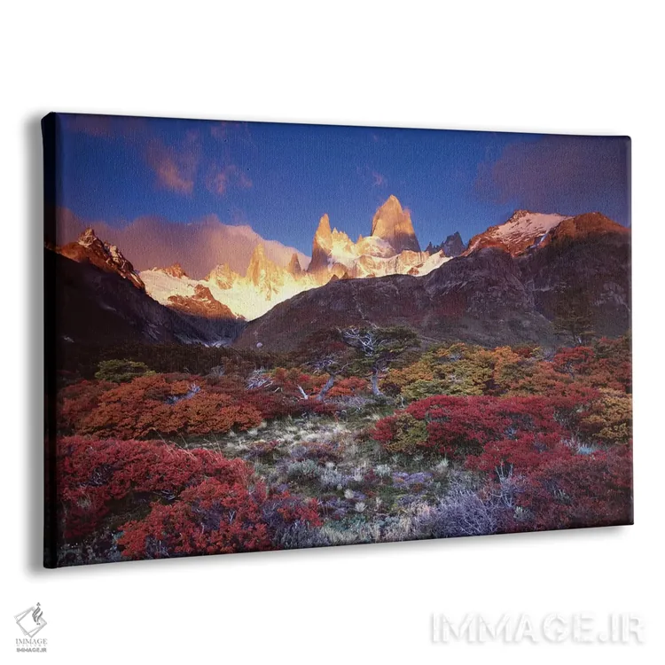 تابلو برگریزان پاییزی، کوه مونته فیتزروی، پارک ملی یخچالها، پاتاگونیا، آرژانتین اثر گارث مککورمک - نمای پرسپکتیو محصول
