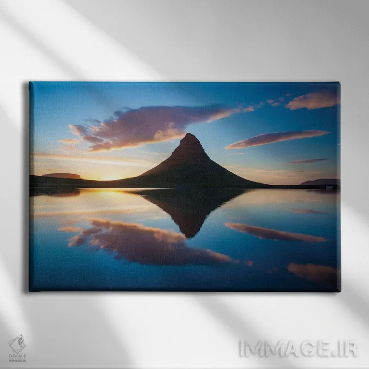 تابلو بازتابهای کیرکیوفل اثر گارث مککورمک - نمای روبهرو روی دیوار