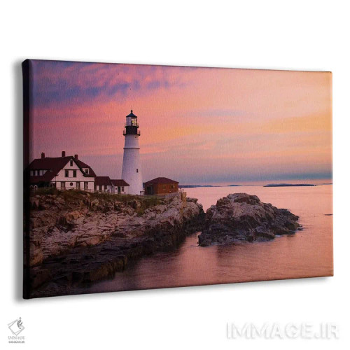 تابلو سپیدهدم، فانوس دریایی پرتلند، مین اثر گارث مککورمک - نمای پرسپکتیو محصول