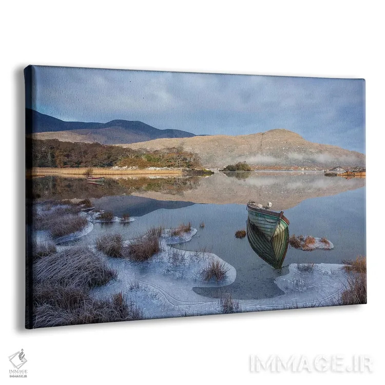 تابلو دریاچههای کیلارنی، صبح زمستانی دوم اثر گارث مککورمک - نمای پرسپکتیو محصول