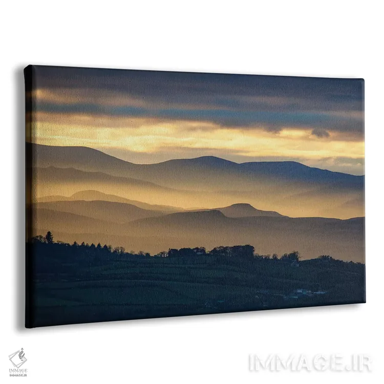 تابلو منظره کری، ایرلند اول اثر گارث مککورمک - نمای پرسپکتیو محصول