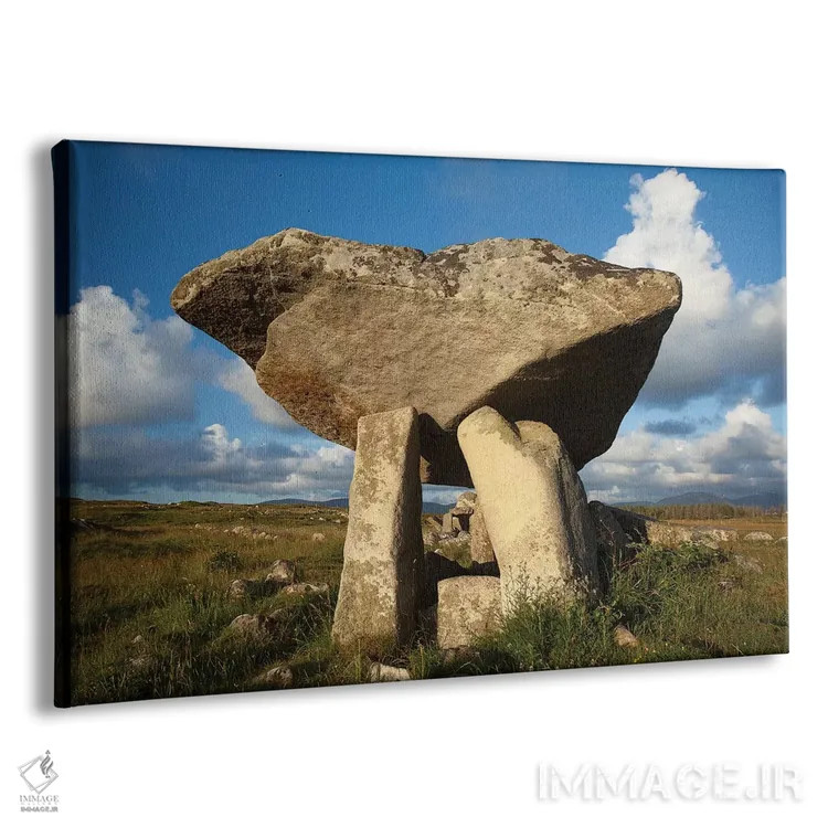 تابلو قبر دولمن کیلکونی اول، شهرستان دونگال، استان اولستر، جمهوری ایرلند اثر گارث مککورمک - نمای پرسپکتیو محصول