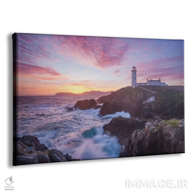 تابلو طلوع آفتاب، فانوس دریایی فاناد، شهرستان دونگال، استان اولستر، جمهوری ایرلند اثر گارث مککورمک - نمای پرسپکتیو محصول