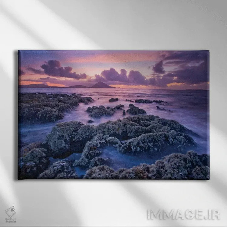 تابلو غروب، بلیکروی، شهرستان مایو، استان کوناکت، جمهوری ایرلند اثر گارث مککورمک - نمای روبهرو روی دیوار