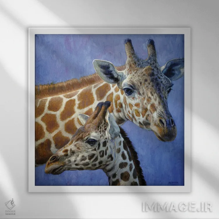 تابلو پیوند ویژه ۲ اثر گابریل هرمیدا - نمای قابدار سفید