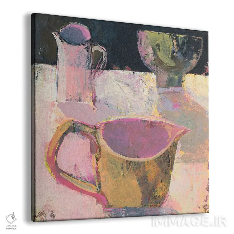 تابلو ساعت طلایی(لحظه طلایی) اثر گابریلا باکینگهام - نمای پرسپکتیو محصول