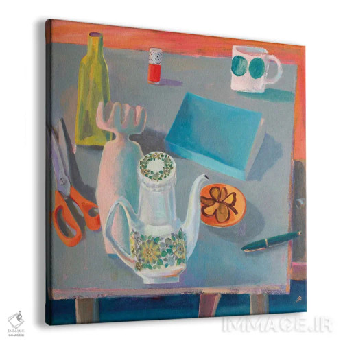 تابلو درخشش زردآلو اثر گابریلا باکینگهام - نمای پرسپکتیو محصول