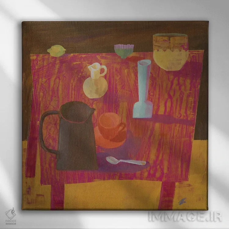 تابلو چه جالب! اثر گابریلا باکینگهام - نمای روبهرو روی دیوار