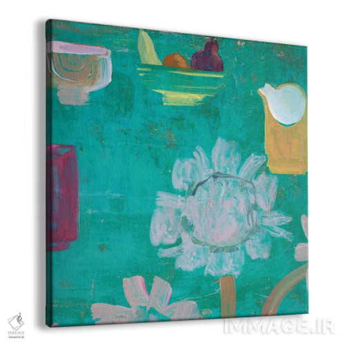 تابلو میز سبز اثر گابریلا باکینگهام - نمای پرسپکتیو محصول