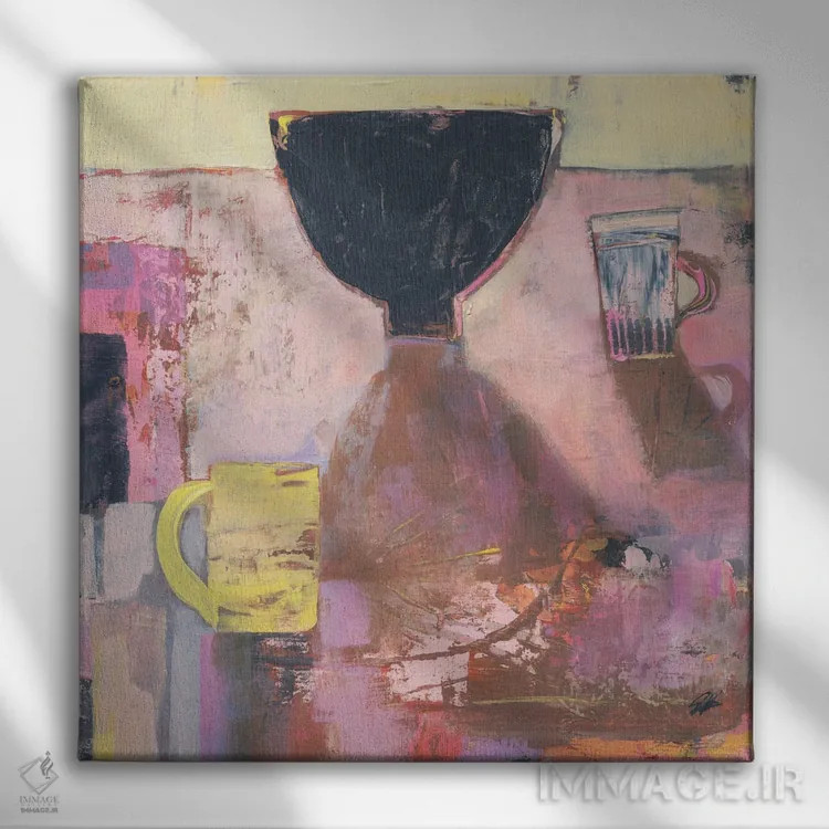 تابلو تو را میبینم اثر گابریلا باکینگهام - نمای روبهرو روی دیوار