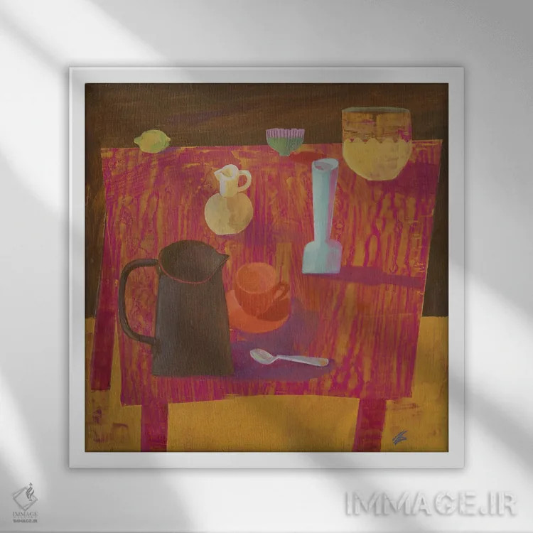 تابلو چه جالب! اثر گابریلا باکینگهام - نمای قابدار سفید