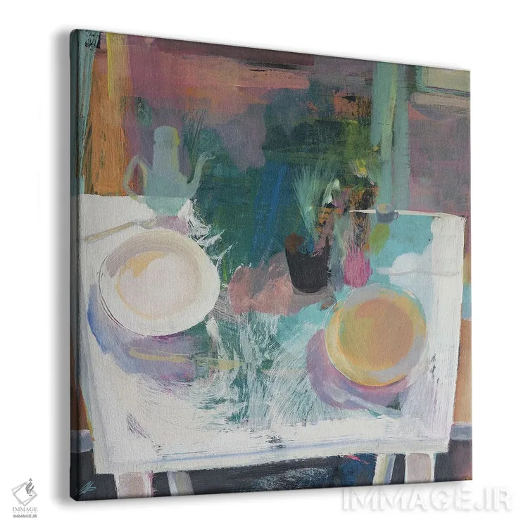 تابلو ناهار اسطوخودوس اثر گابریلا باکینگهام - نمای پرسپکتیو محصول