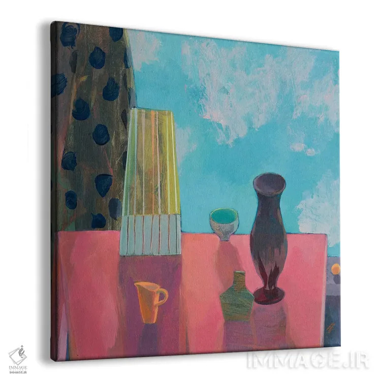 تابلو بیایید فرار کنیم اثر گابریلا باکینگهام - نمای پرسپکتیو محصول