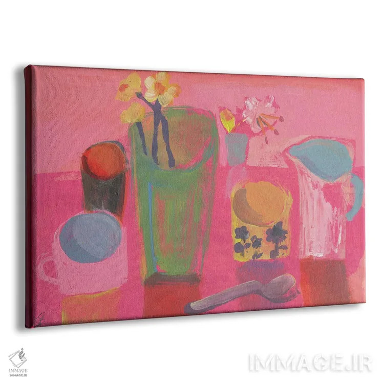 تابلو پیش از مهمانی اثر گابریلا باکینگهام - نمای پرسپکتیو محصول