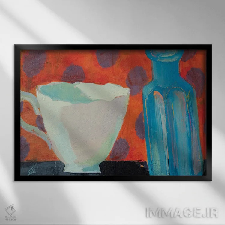 تابلو خب تو چه فکر میکنی؟ اثر گابریلا باکینگهام - نمای قابدار مشکی