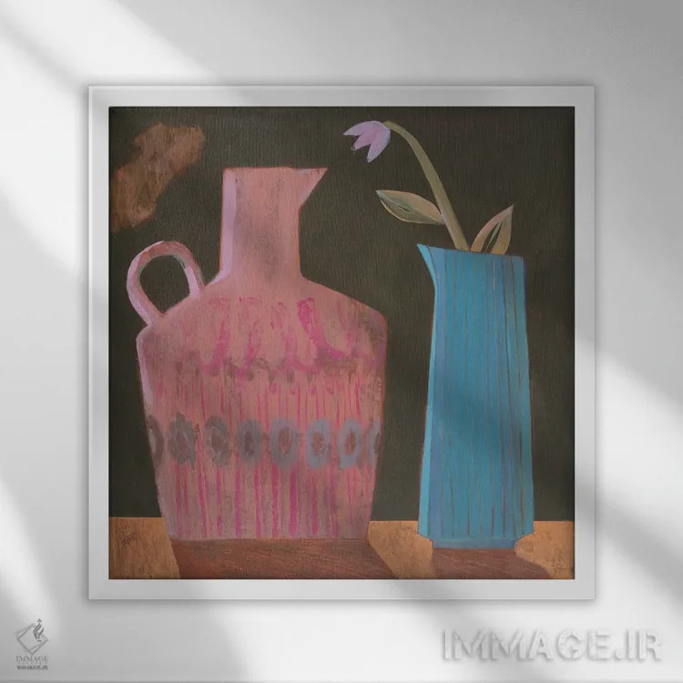 تابلو برخورد کوتاه اثر گابریلا باکینگهام - نمای قابدار سفید