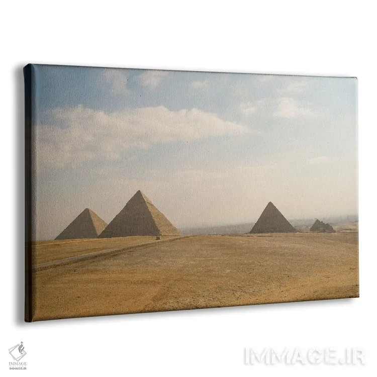 تابلو اهرام بزرگ (مصر) اثر گیلیارد برسسان - نمای پرسپکتیو محصول