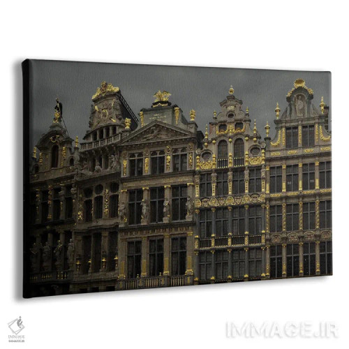 تابلو میدان بزرگ بروکسل اثر گیلیارد برسسان - نمای پرسپکتیو محصول