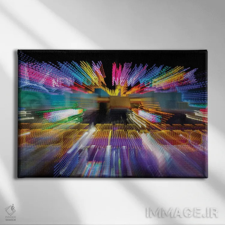 تابلو نیویورک نیویورک(آمریکا) اثر گیلیارد برسسان - نمای روبهرو روی دیوار