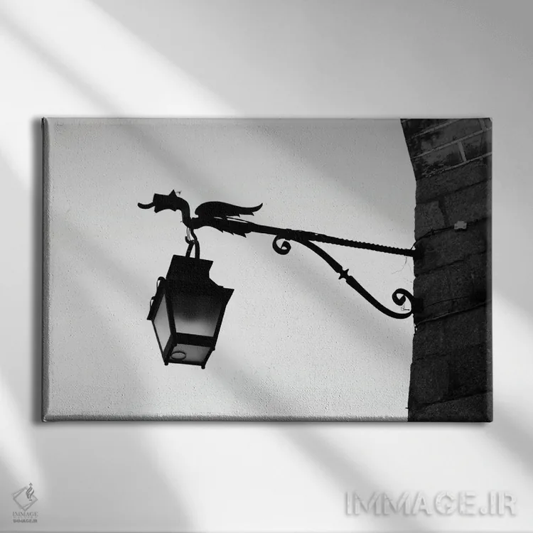 تابلو شهر اژدها اثر گیلیارد برسسان - نمای روبهرو روی دیوار
