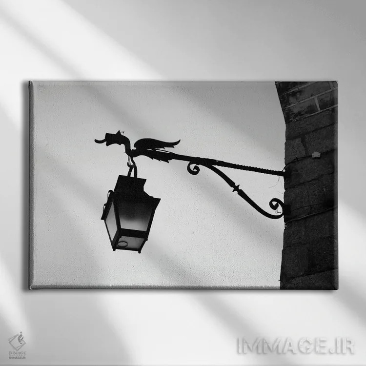 تابلو شهر اژدها اثر گیلیارد برسسان - نمای روبهرو روی دیوار