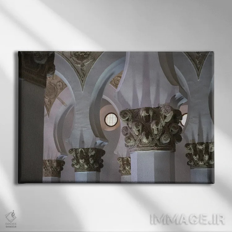 تابلو مسجد تولدو (اسپانیا) اثر گیلیارد برسسان - نمای روبهرو روی دیوار