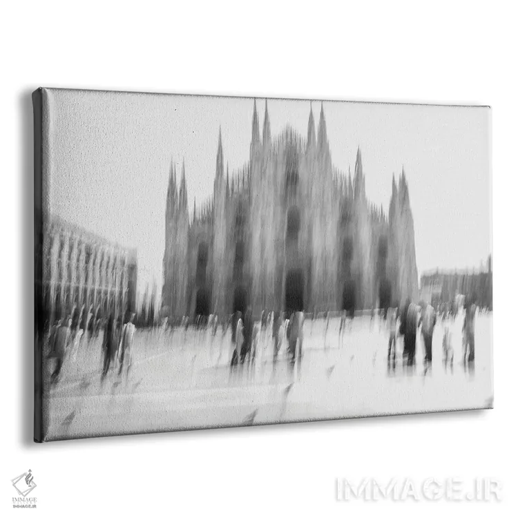 تابلو کلیسای جامع میلان اثر گیلیارد برسسان - نمای پرسپکتیو محصول