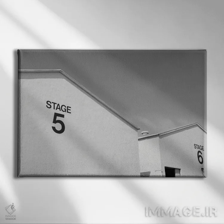 تابلو استودیوهای پارامونت اثر گیلیارد برسسان - نمای روبهرو روی دیوار