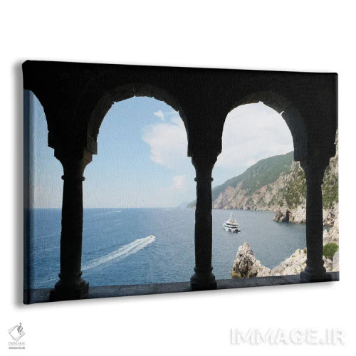 تابلو دروازه به سوی اقیانوس اثر گیلیارد برسسان - نمای پرسپکتیو محصول