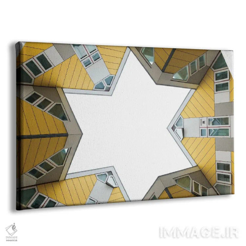 تابلو خانه مکعبی اثر گیلیارد برسسان - نمای پرسپکتیو محصول