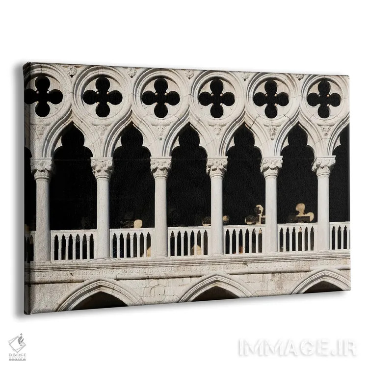 تابلو ستونهای ونیز ۲ اثر گیلیارد برسسان - نمای پرسپکتیو محصول