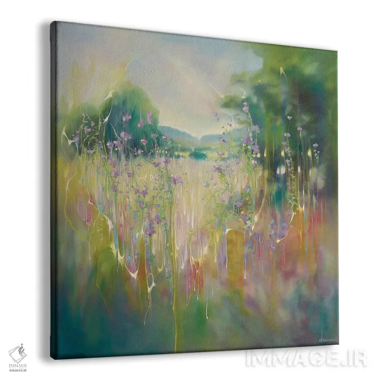 تابلو طنین تابستان انگلیسی اثر گیل بوستامانته - نمای پرسپکتیو محصول