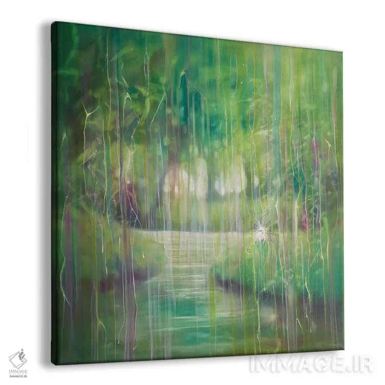 تابلو جاری شدن اثر گیل بوستامانته - نمای پرسپکتیو محصول