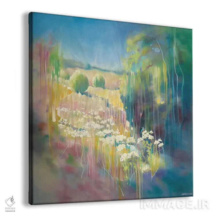 تابلو گوهر رودخانه اثر گیل بوستامانته - نمای پرسپکتیو محصول