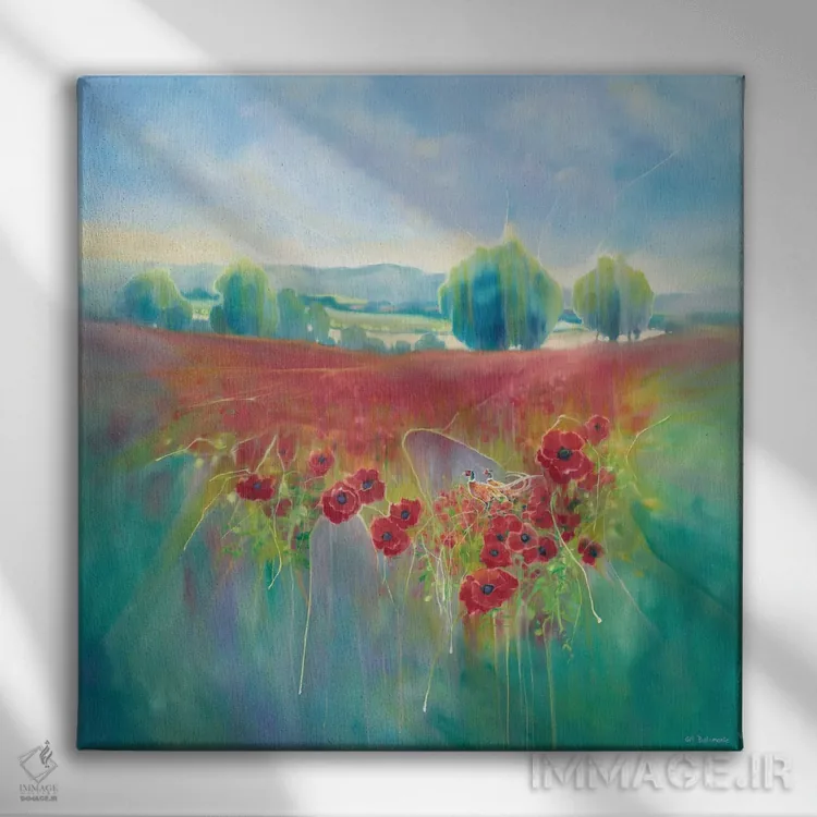 تابلو انگلستان زیبا اثر گیل بوستامانته - نمای روبهرو روی دیوار