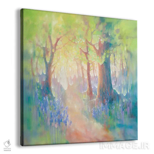 تابلو نجوای گلهای زنگولهای اثر گیل بوستامانته - نمای پرسپکتیو محصول